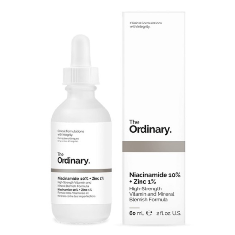 Serum Trị Mụn Và Thâm The Ordinary Niacinamide 10% + Zinc 1%