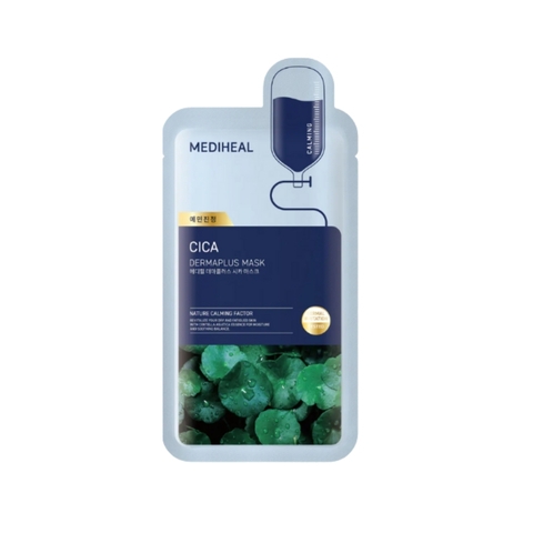 Mặt Nạ Giấy Mediheal Dưỡng Ẩm Làm Dịu Da Cica Dermaplus Mask