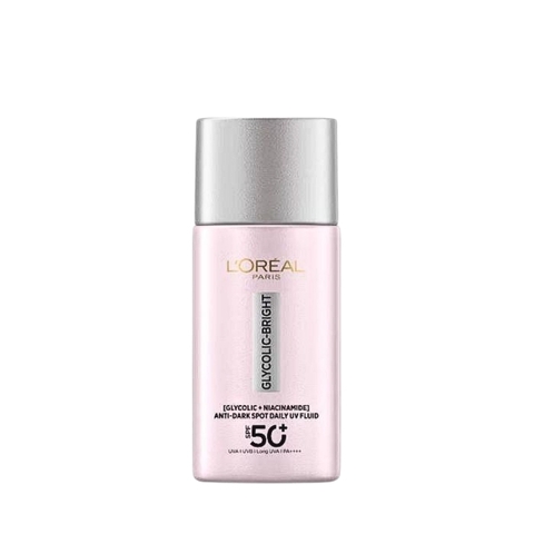 Kem Chống Nắng L'Oreal Paris Glycolic-Bright Anti-Dark Spot Daily UV Fluid 50ml