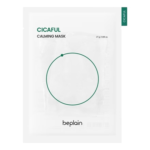 Mặt Nạ Giấy Beplain Cấp Ẩm, Làm Dịu Da Cicaful Calming Mask 27g