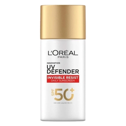 Kem Chống Nắng L'Oreal X20 UV Defender Serum Invisible Resist SPF50 50ml (Mẫu Mới)