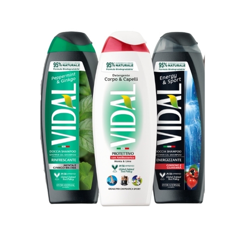 Sữa Tắm Gội 2In1 Vidal 250ml