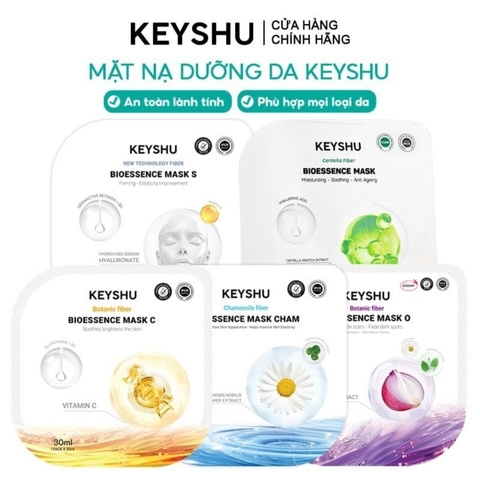 Mặt Nạ Sợi Keyshu Bioessence Mask S 30ml