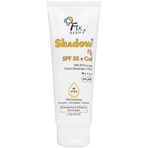 Kem Chống Nắng Dạng Gel Fixderma Shadow RX SPF55 Gel 75g