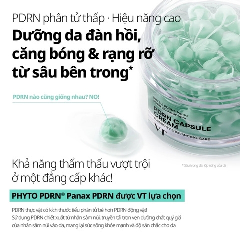 Kem Dưỡng Viên Nang VT Cosmetics PDRN Capsule Cream 100 50ml