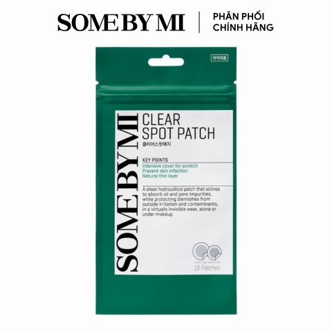 Miếng Dán Trị Mụn Some By Mi Clear Spot Patch (Mẫu Mới)