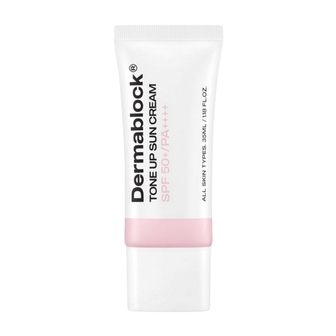 Kem Chống Nắng Dermablock Tone Up Pink Brightening Sun Cream SPF50 35ml