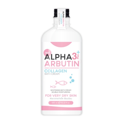 Sữa Tắm Dưỡng Trắng Da Precious Skin Alpha Arbutin 3+ Plus Collagen Bath Cream 350ml