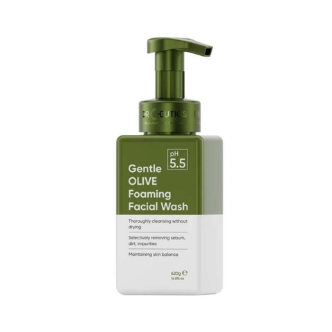 Sữa Rửa Mặt DrCeutics Gentle Olive Foaming Facial Wash 420g