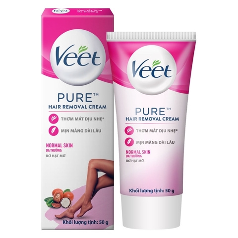 Kem Tẩy Lông Veet Pure Hair Removal Cream - Normal Skin Da Thường 50g