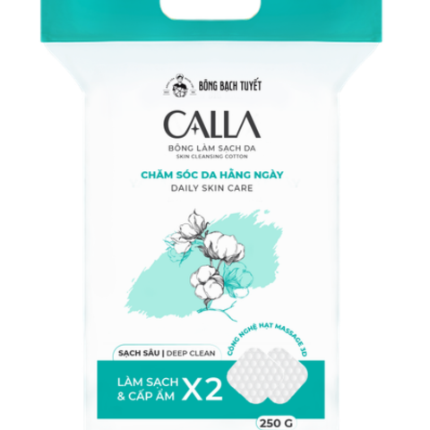 Bông Tẩy Trang Sạch Sâu Calla Deep Clean (Xanh)