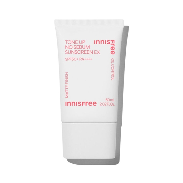 Kem Chống Nắng Innisfree Tone Up No Sebum Sunscreen EX SPF50 60ml (Mẫu Mới)