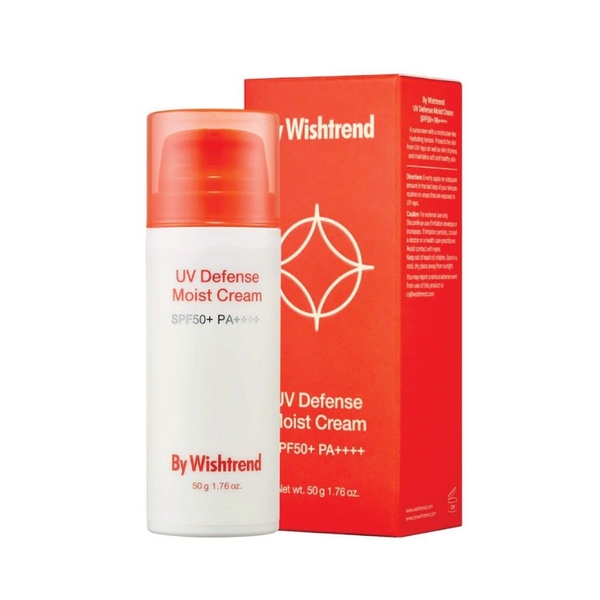 Kem Chống Nắng By Wishtrend UV Defense Moist Cream SPF50+