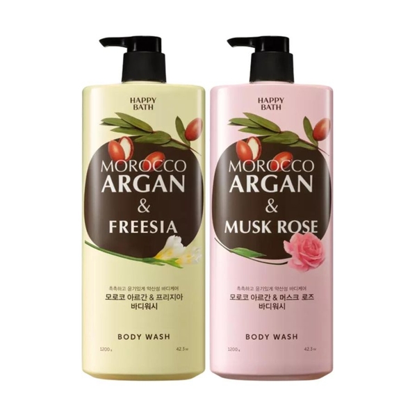 Sữa Tắm Happy Bath Morocco Argan Body Wash 1.200g