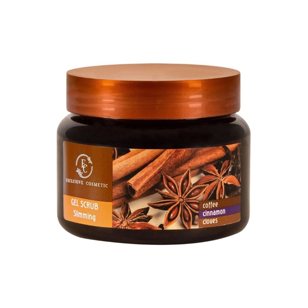 Tẩy Da Chết Body Exclusive Cosmetic Quế Hồi Cafe Gel Scrub Coffee & Cinnamon Cloves