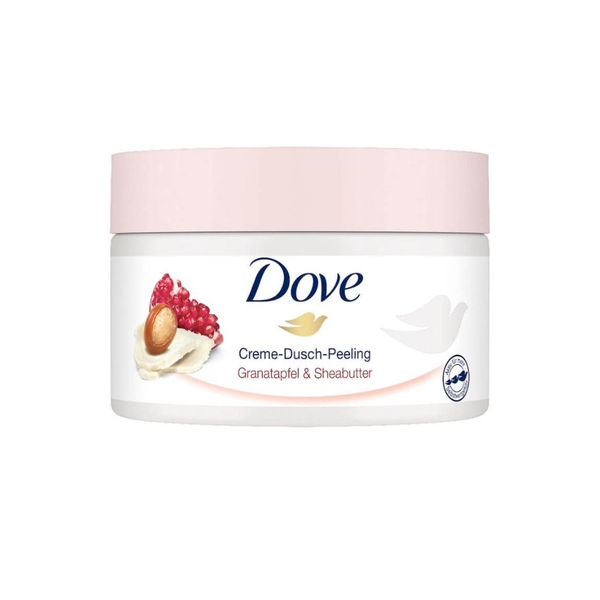 Tẩy Tế Bào Chết Dove Creme Dusch Peeling 225ml (Bản Đức)