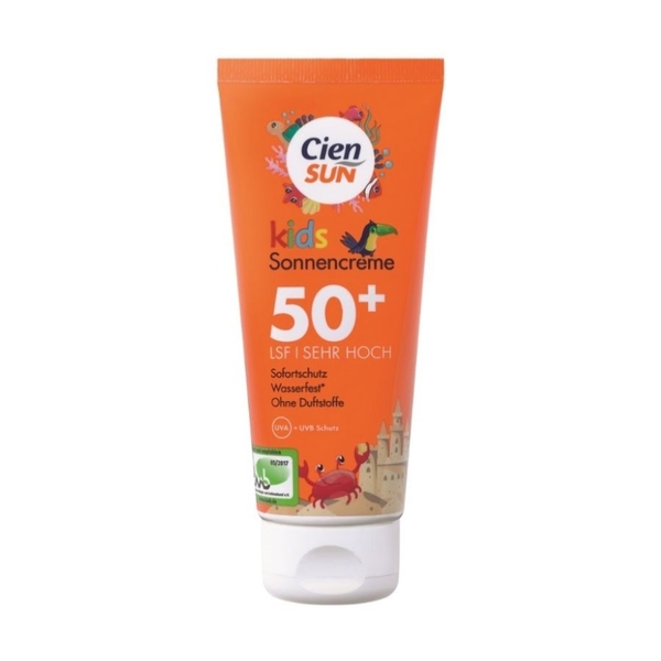 Kem Chống Nắng Dành Cho Bé Từ 2 Tuổi Cien Sun Kids Creme Solaire SPF50 100ml
