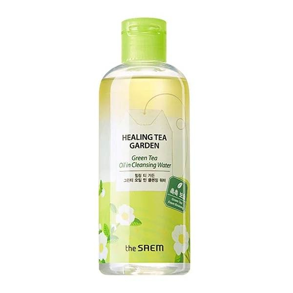 Dầu Tẩy Trang Sạch Sâu The Saem Healing Tea Garden Oil In Cleansing Water 300ml