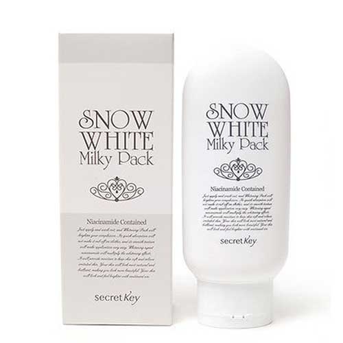 Kem Tắm Trắng Secret Key Snow White Milky Pack 200g