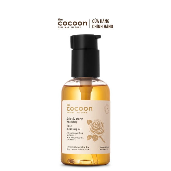 Dầu Tẩy Trang Hoa Hồng Cocoon Rose Cleansing Oil