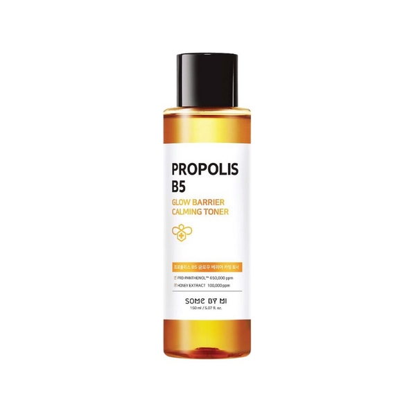 Nước Hoa Hồng Dưỡng Ẩm, Phục Hồi Da Some By Mi Propolis B5 Glow Barrier Calming 150ml