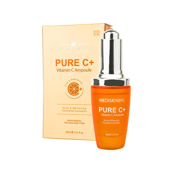 Tinh Chất Dưỡng Trắng Da, Mờ Thâm MediskinbyC Pure C+ Vitamin C Ampoule 30ml