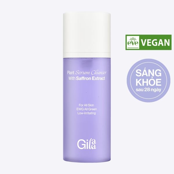 Sữa Rửa Mặt Gilaa Plant Serum Cleanser 160g