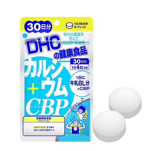 Viên Uống DHC Canxi + CBP - 30 Ngày