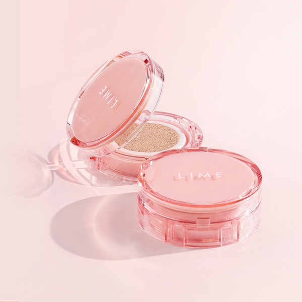 Phấn Nước Lime Skin Fit Long-Wear Cover Cushion SPF50 15g (Hồng)