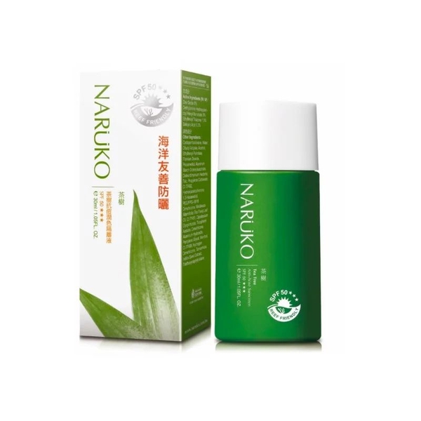 Kem Chống Nắng Naruko Tràm Trà Ngăn Ngừa Mụn Tea Tree Anti-Acne 30ml [Mẫu Mới]