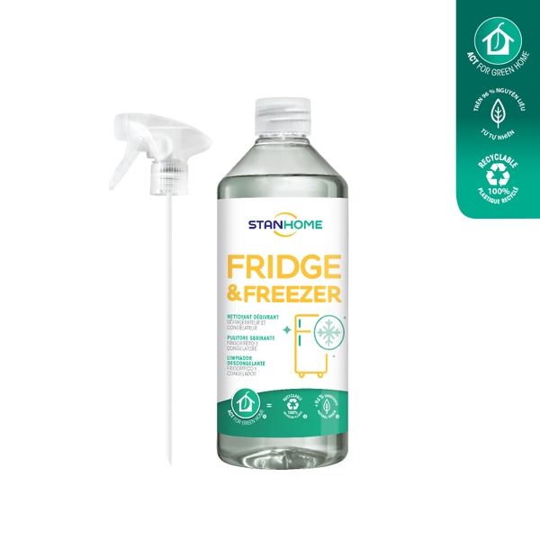 Xịt làm sạch, rã đông và khử mùi cho tủ lạnh và tủ đông Fridge & Frezeer Stanhome 500ml