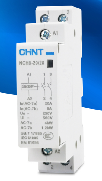 Khởi động từ CHNT 20A 2P NCH8-20/20_GPCT-25 25A ( 8D5.2 ) – https ...
