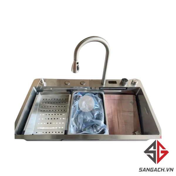 combo-chau-chen-1-hoc-thong-minh-cao-cap-inox-304-90x46-saga-cr44