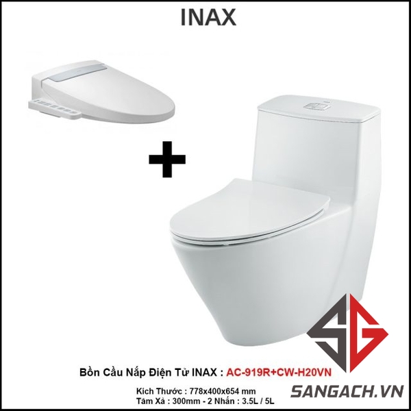 bon-cau-nap-dien-tu-inax-ac-919r-cw-h20vn