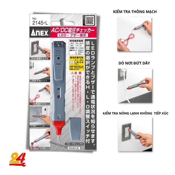 Bút thử điện ANEX No.2145-L Nhật Bản_1A