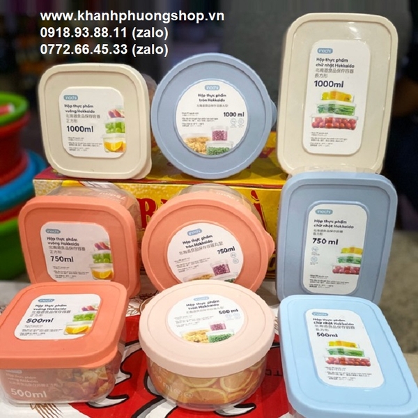 hộp nhựa đựng thực phẩm inochi - hộp nhựa inochi Khánh Phương Shop