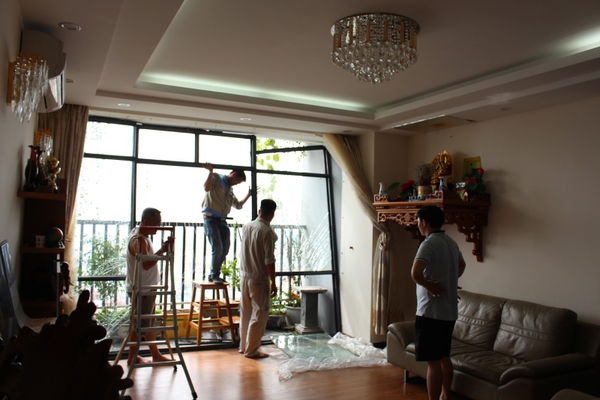 khảo sát nhà trước khi sửa