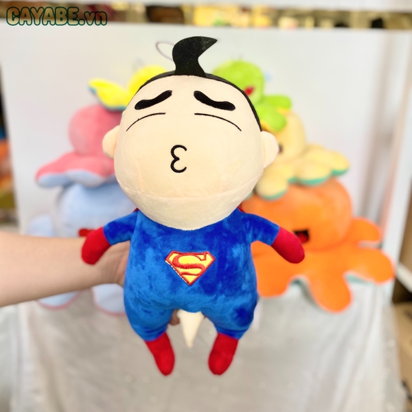 THÚ NHỒI BÔNG SHIN SIÊU NHÂN SUPERMAN