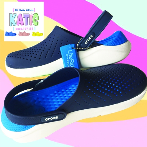Giày Crocs LiteRide màu Xanh Đen lót Xanh