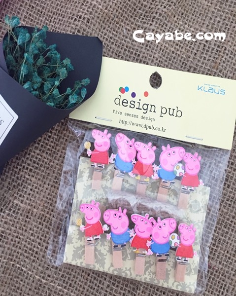 KẸP GỖ DESIGN PUB UNICORN HEO PEPPA