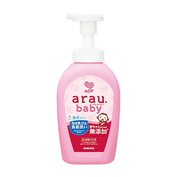 Nước rửa bình sữa Nhật Bản Arau Baby cho bé bình 500ml