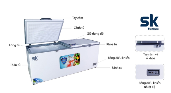 Tủ đông Sumikura SKF-750S