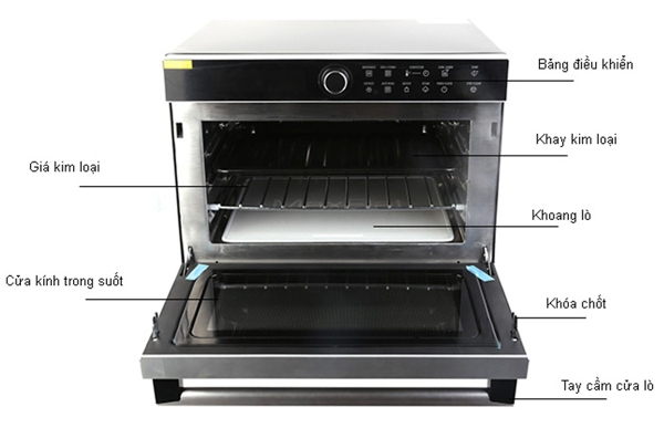 Lò Vi Sóng Có Nướng Electrolux EMS3288X - 32L