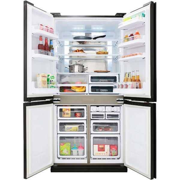 Tủ lạnh Sharp Inverter 678 lít SJ-FX688VG-BK