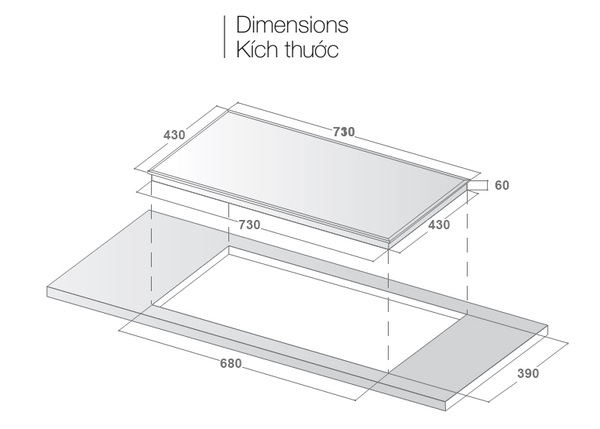 Bếp điện từ cao cấp Canzy CZ 26HB