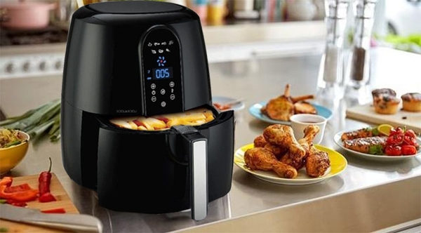 Nồi Chiên Không Dầu Lock&Lock EJF351BLK (5.2L) (Đen) - Hàng chính hãng