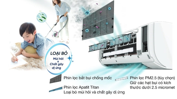 Máy lạnh 2 chiều Daikin Inverter 3 HP FTHF71VVMV