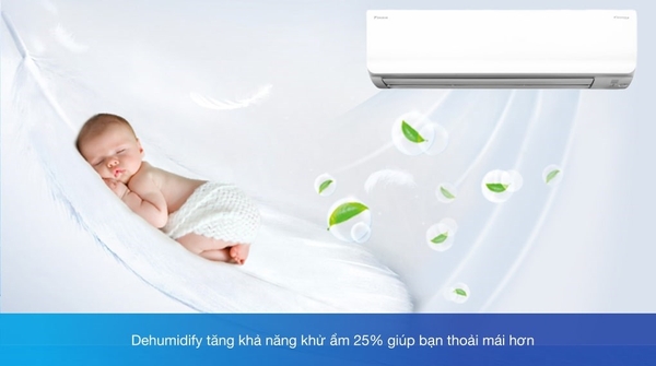 Máy lạnh 2 chiều Daikin Inverter 3 HP FTHF71VVMV