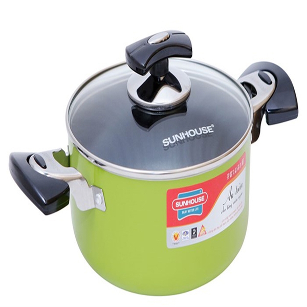 Nồi hợp kim nhôm đáy từ Sunhouse SHG14120