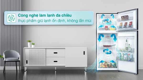 Tủ lạnh Sharp Inverter 417 lít SJ-X417WD-DG